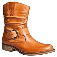 Duffy ankelst�vle, skind, cognac