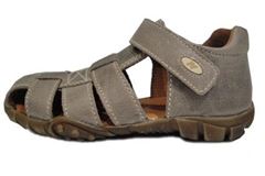 Naturino Abaya pigesandaler / drengesandaler med lukket h�l og t�, sand