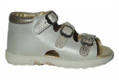 BabyBotte Top sandaler, hvid/guld