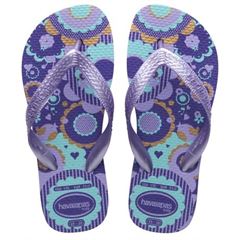 Havaianas Kids Flores, lilla, klip-klap (flip-flop)