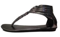 Nome sandal m/t�split, old silver