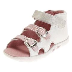 BabyBotte Tofu pigesandaler, hvid