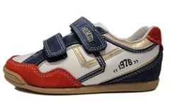 Primigi Urban Boy drengesko, velcrosko, hvid/bl�/r�d