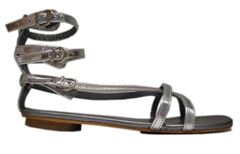 Up a tree damesandal, gladiator-stil, s�lv