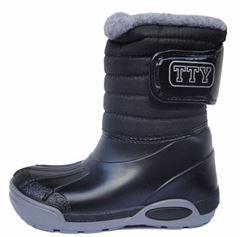 TTY Xiver termo gummist�vle, sort