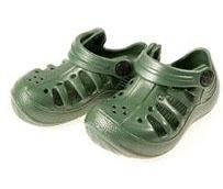 Holey Soles Getaway kids mos gr�n