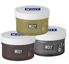Woly shoe cream - skocreme i brun, guld, s�lv