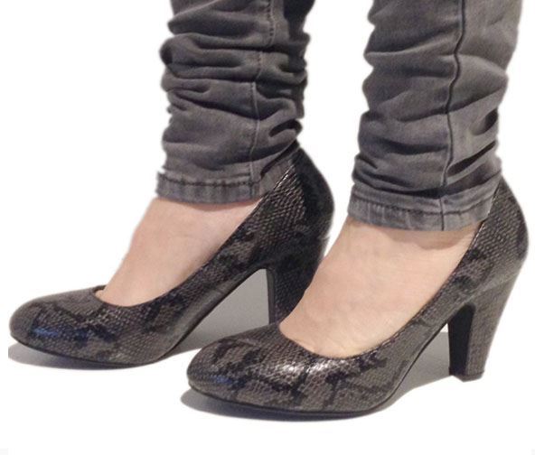 Duffy pump, slange-look NETSKO - Sko til kvinder og børn - stort af sko